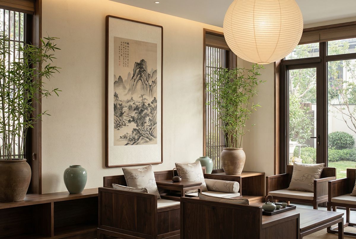 蘑菇视频东方美学空间布置生活视频